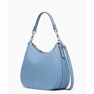*BRAND NEW* KATE SPADE VIVIAN Pebbled Leather Hobo Tote - Muted Blue